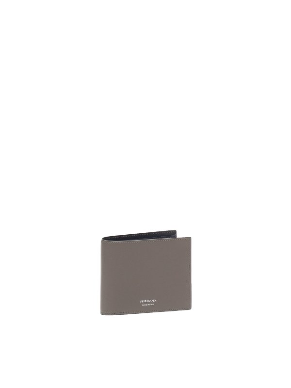 FERRAGAMO: wallets & purses online - Lettering Logo Wallet