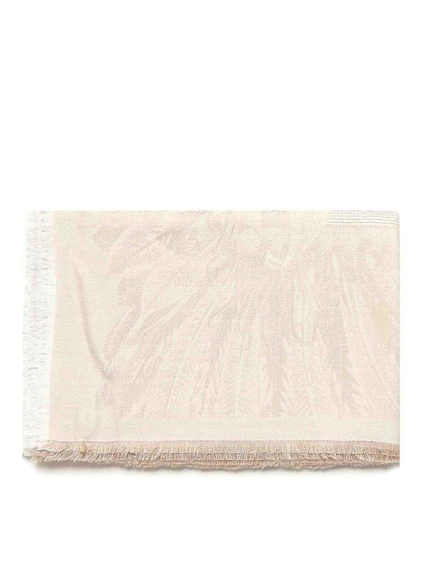 FERRAGAMO: スカーフ - スカーフ - ベージュ