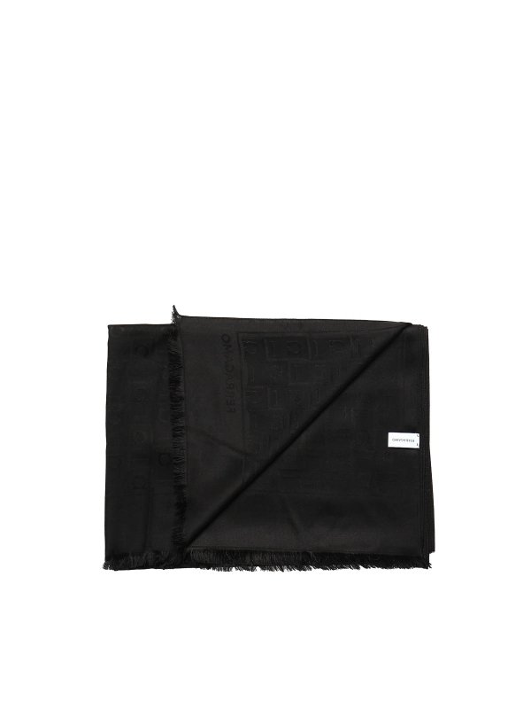 The Best Shops FERRAGAMO: スカーフ - スカーフ - 黒