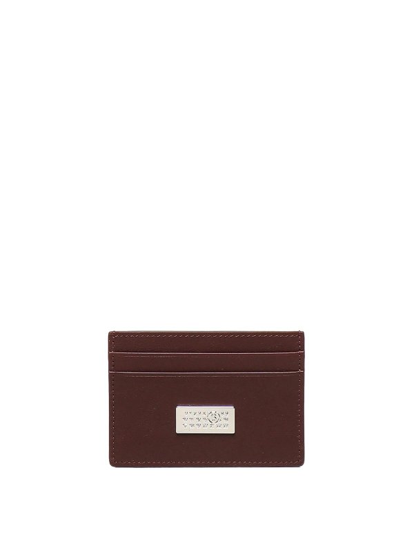 MM6 MAISON MARGIELA: wallets & purses - Leather Card Holder