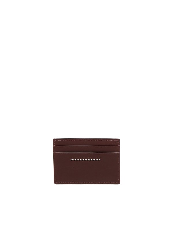 The Best Shops MM6 MAISON MARGIELA: wallets & purses - Leather Card Holder