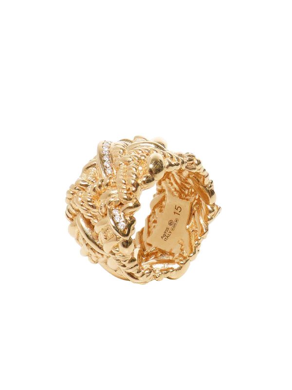 The Best Shops BOTTEGA VENETA: 指輪 - リング - 黒