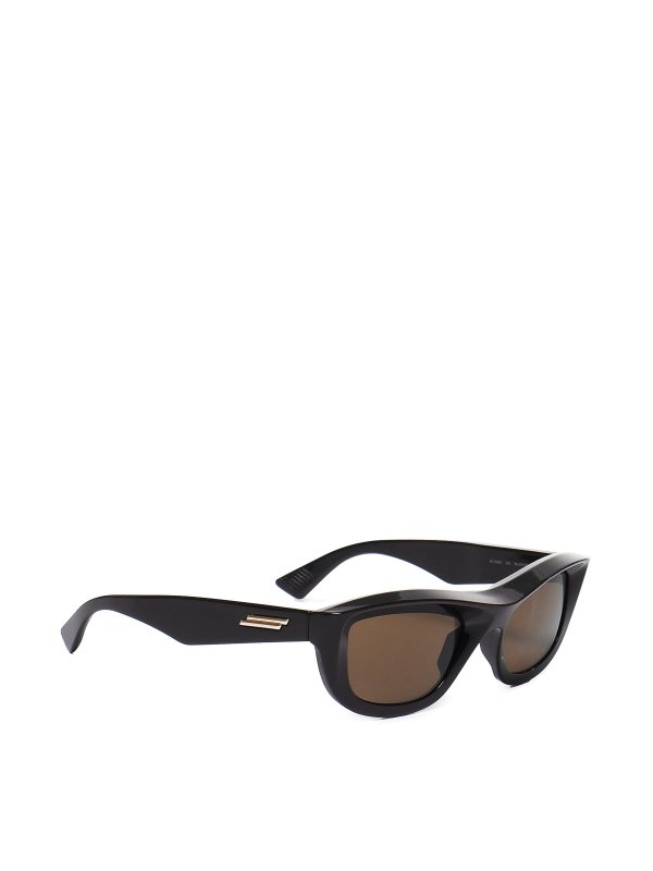 The Best Shops BOTTEGA VENETA: Lunettes de soleil - Lunettes De Soleil - Marron