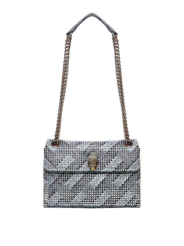 KURT GEIGER: クロスボディバッグ - クロスボディバッグ - ブルー