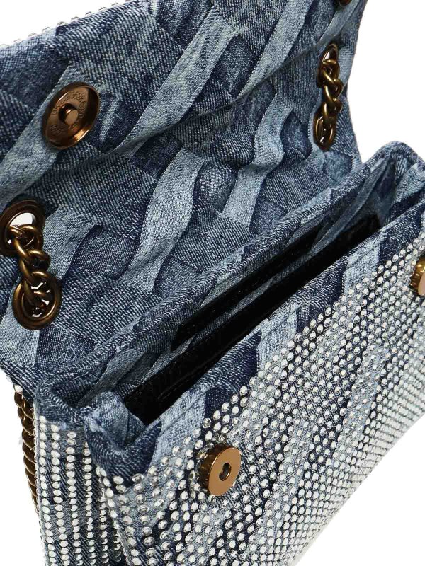 クロスボディバッグ - ブルー shop online: KURT GEIGER