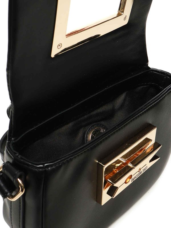 クロスボディバッグ - 黒 shop online: LOVE MOSCHINO