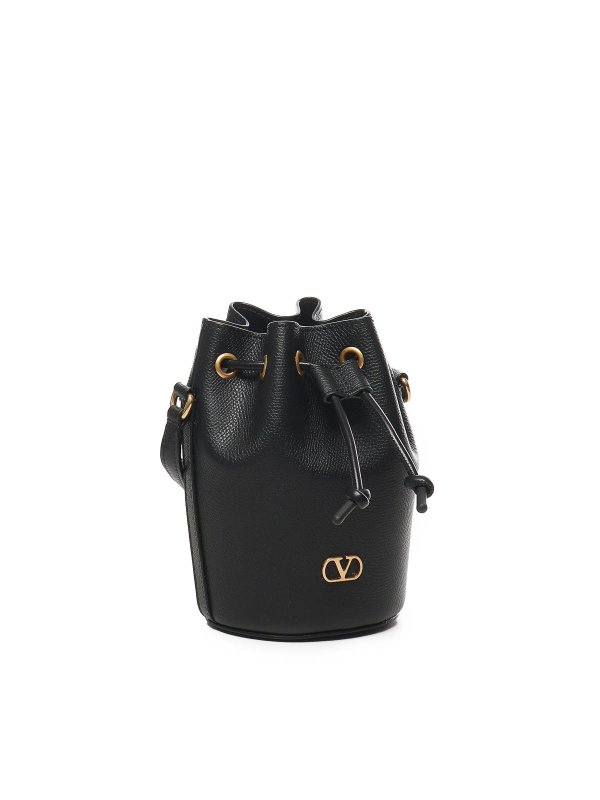 VALENTINO GARAVANI: cross body bags online - Mini Vlogo Bucket Bag