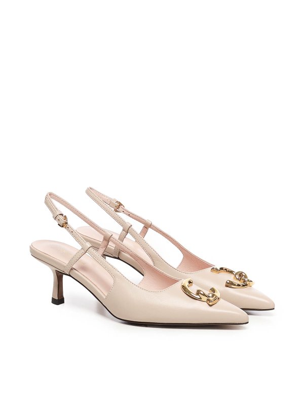 COCCINELLE: court shoes online - C-Me Smooth Slingbacks
