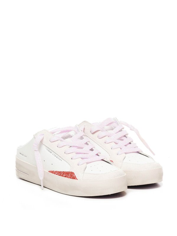 CRIME LONDON: mules shoes online - Sk8 Deluxe Sabot Sneakers