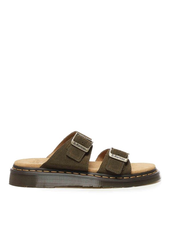 DR. MARTENS: sandals - Suede sandals