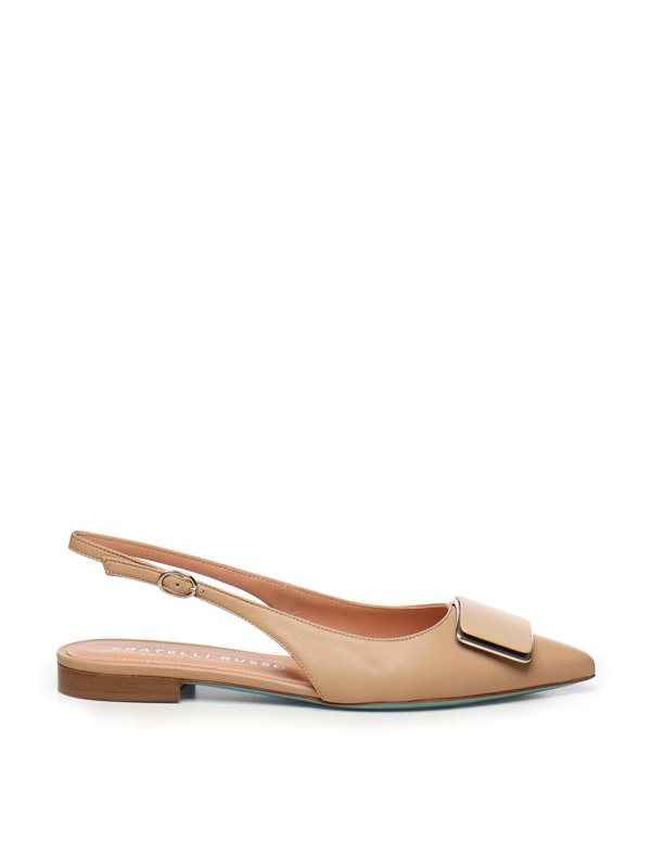 FRATELLI RUSSO: Pumps - Pumps - Beige