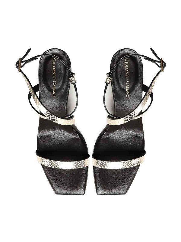 The Best Shops GIULIANO GALIANO: サンダル - 金