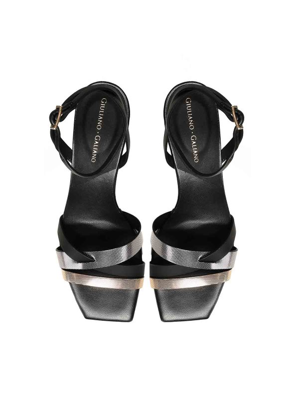 The Best Shops GIULIANO GALIANO: サンダル - 黒