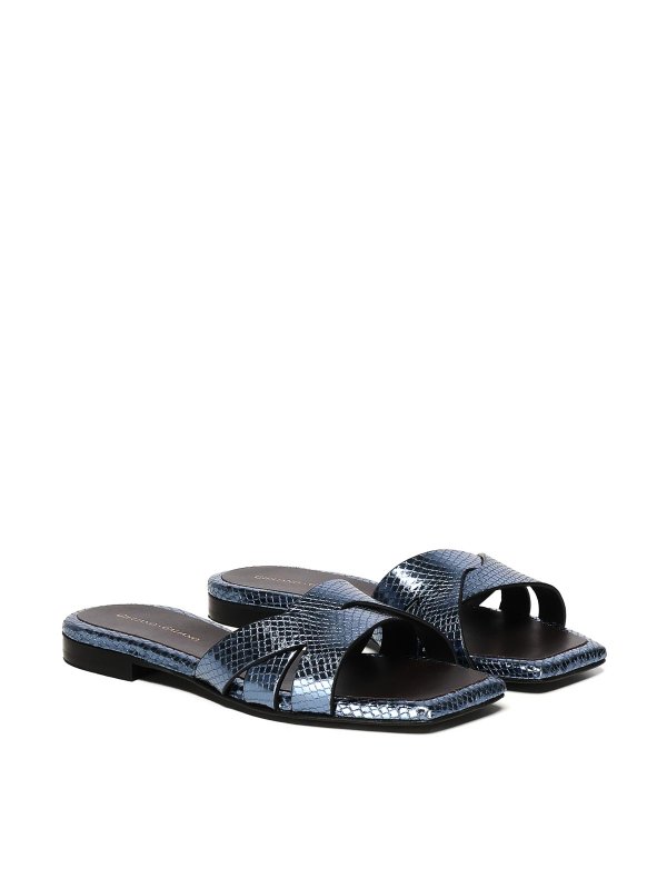 GIULIANO GALIANO: フラットシューズ online - フラットシューズ - ブルー