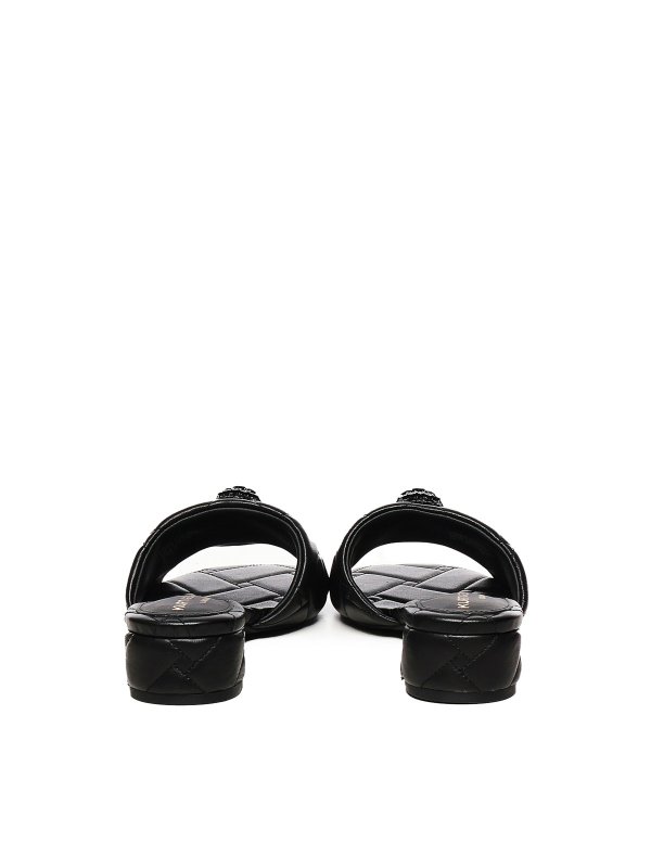 The Best Shops KURT GEIGER: Loafers & Slippers - Slippers In Quilted Leather Kensington