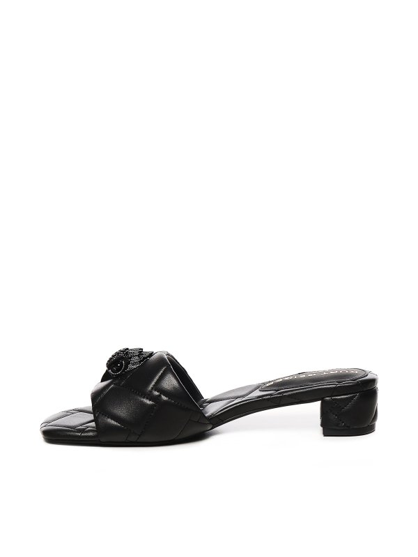 Slippers In Quilted Leather Kensington shop online: KURT GEIGER