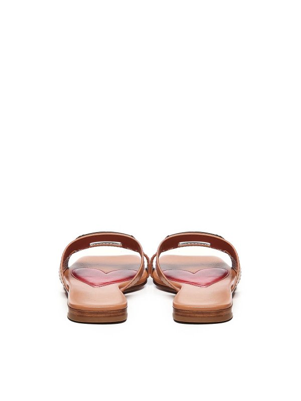 The Best Shops ROGER VIVIER: sandals - Viv By The Sea Leather Sandals