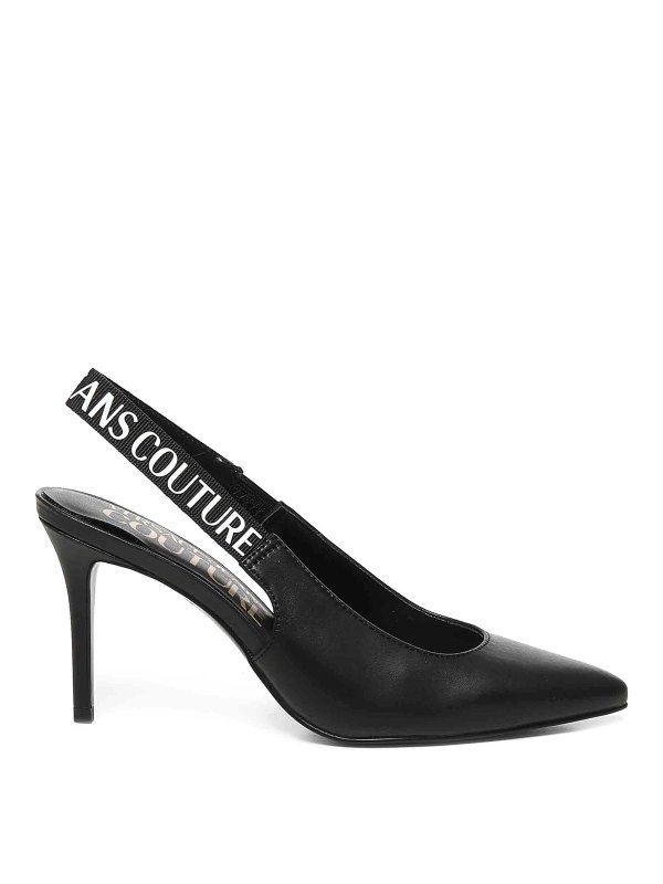 VERSACE JEANS: Escarpins - Chaussures À Talon - Noir