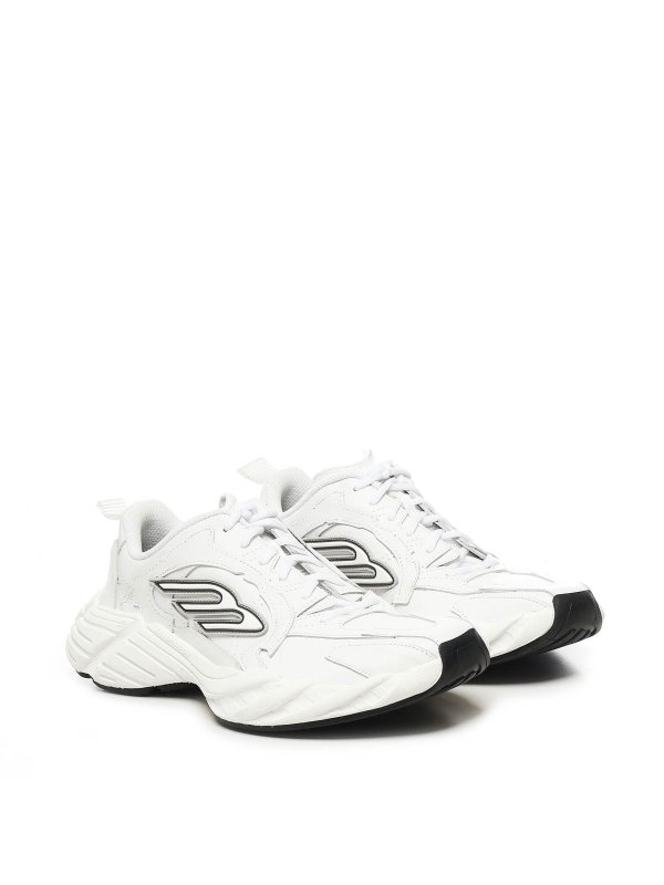 BALENCIAGA: trainers online - Monday Leather Sneakers