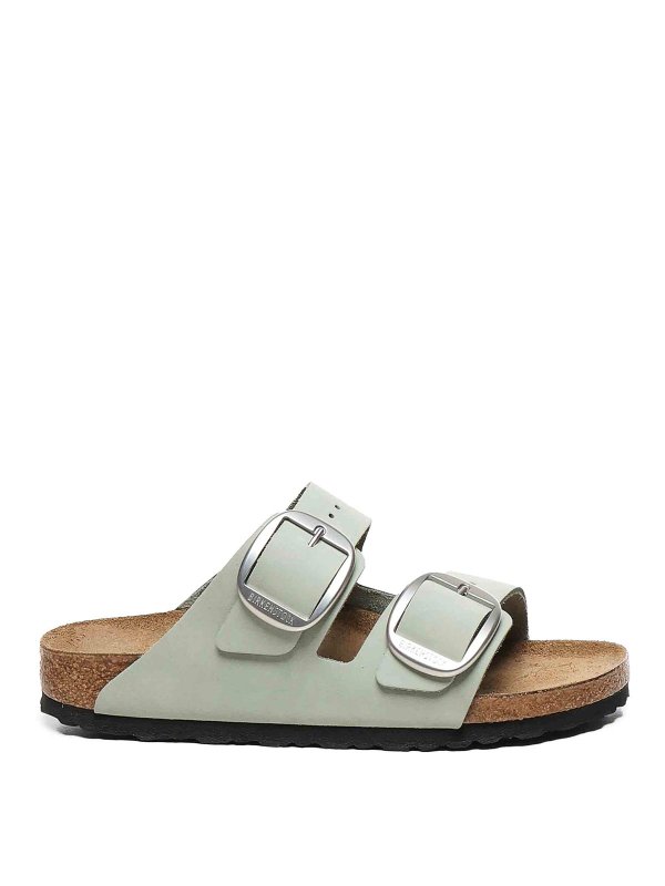 BIRKENSTOCK: サンダル - サンダル - ライトグリーン