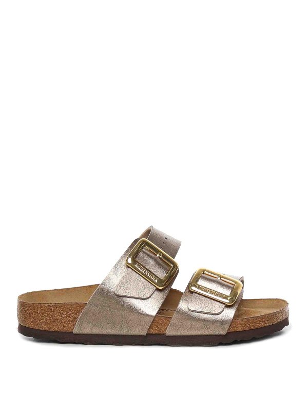 BIRKENSTOCK: サンダル - サンダル - ベージュ