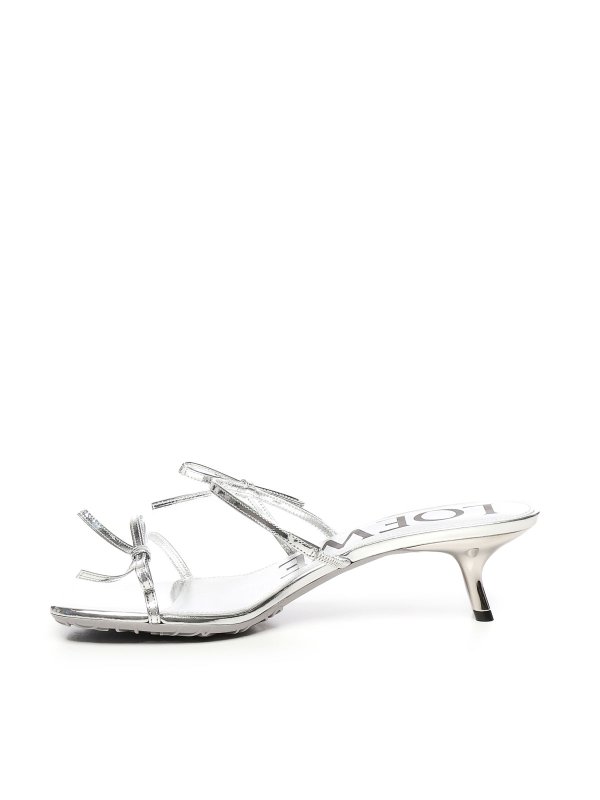 サンダル - 銀 shop online: LOEWE