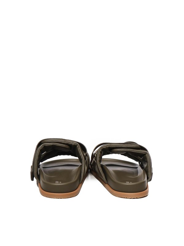 The Best Shops MONCLER: Sandalias - Sandalias - Verde Oscuro