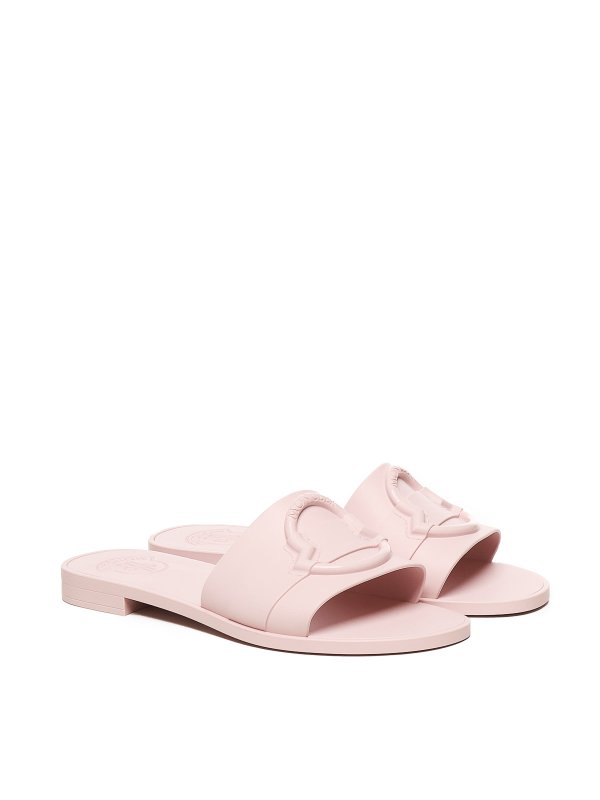 MONCLER: Sandales online - Sandales - Rose Clair