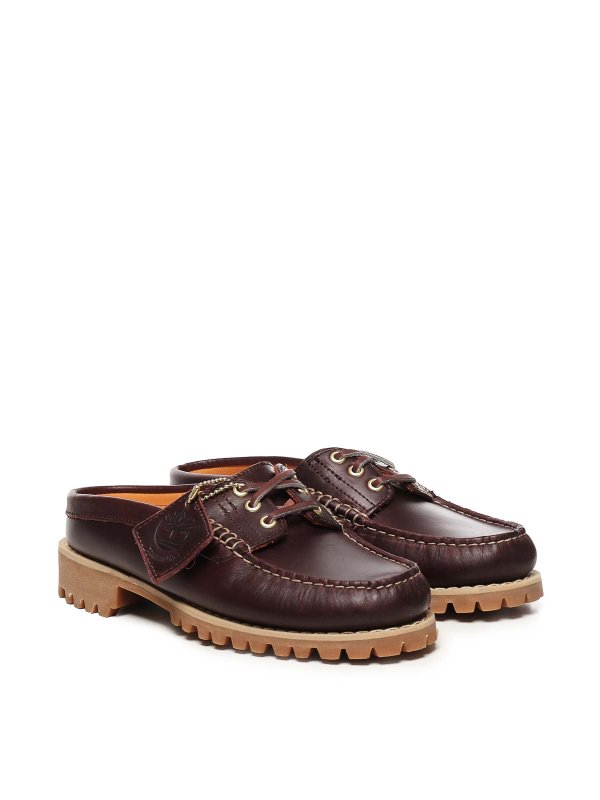 TIMBERLAND: Zapatos chinelas online - Chinelas - Rojo Oscuro