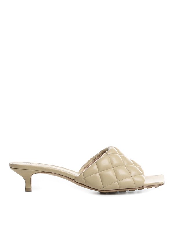 BOTTEGA VENETA: ミュール - ミュール - ベージュ