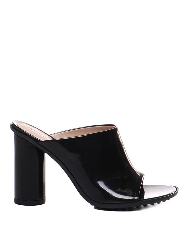 BOTTEGA VENETA: Zapatos chinelas - Chinelas - Negro