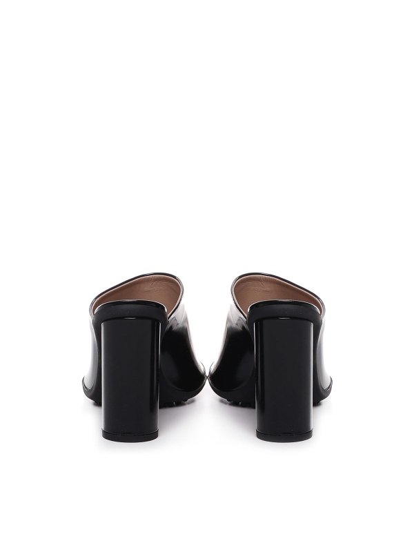 The Best Shops BOTTEGA VENETA: Zapatos chinelas - Chinelas - Negro