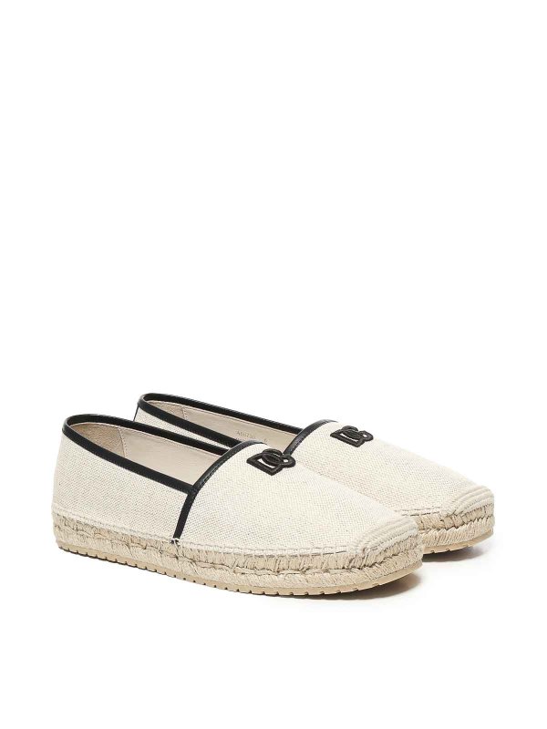 DOLCE & GABBANA: Espadrillas online - Espadrilles - Weiß