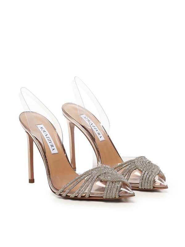 Aquazzura: Escarpins online - Chaussures À Talon - Or