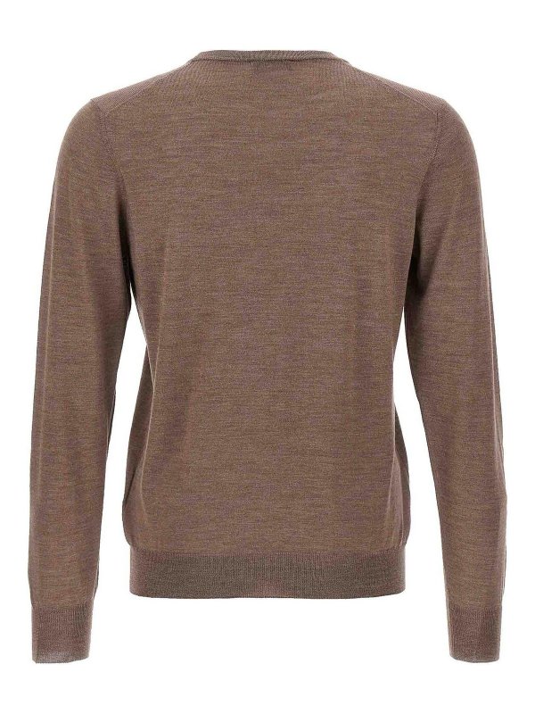 BARBA: Strickpullover mit Rundhalsausschnitt online - Rundhalspullover - Bunt