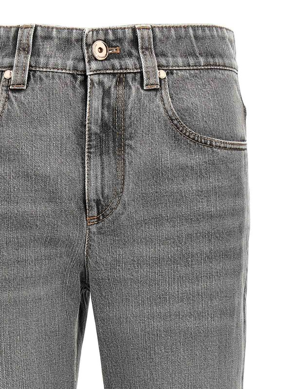 The Best Shops BRUNELLO CUCINELLI: ブーツカットジーンズ - ブーツカットジーンズ - グレー