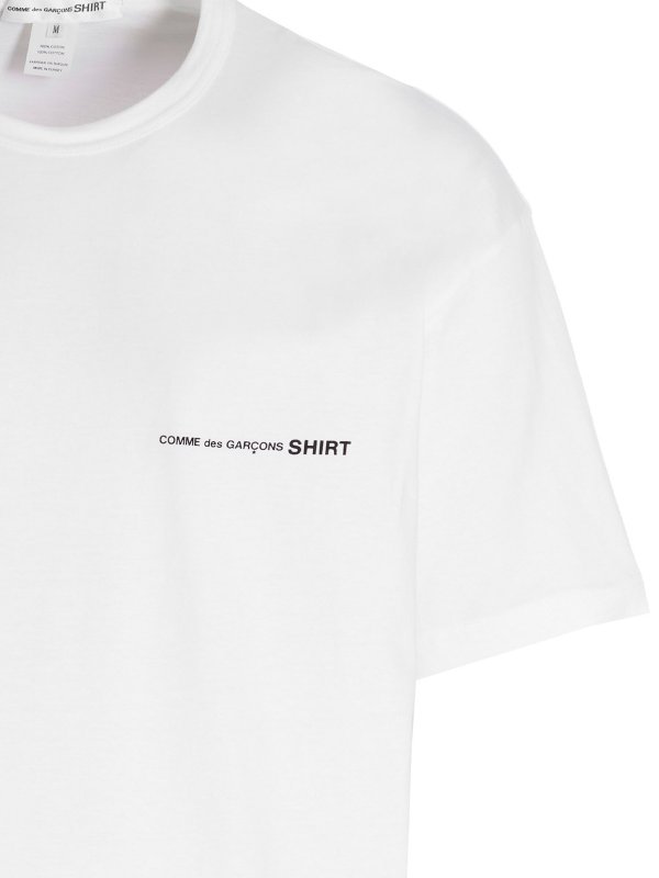 The Best Shops COMME DES GARCONS: Camisetas - Camiseta - Blanco