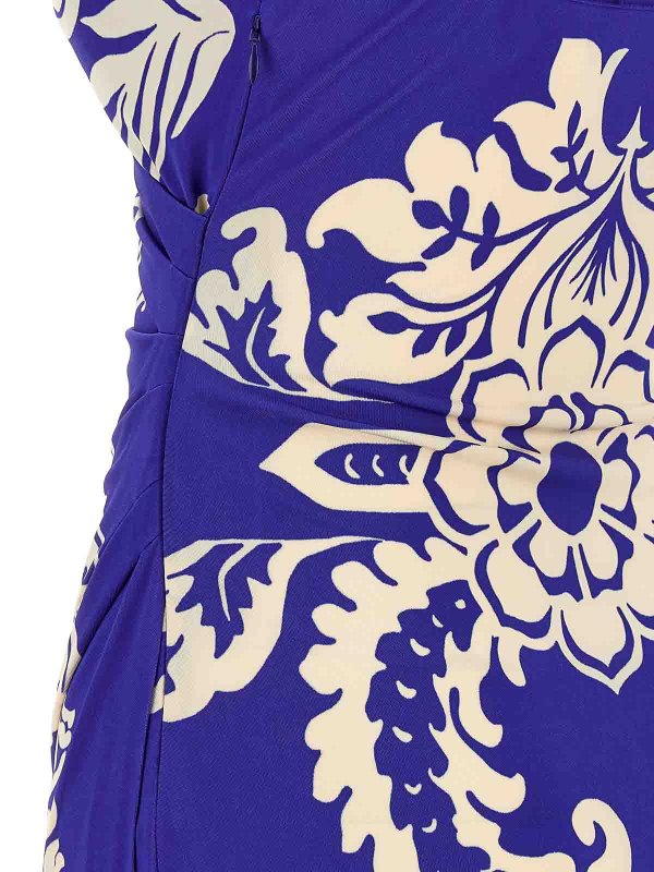 Robe Au Genou - Bleu shop online: ETRO