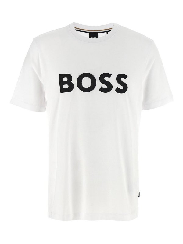 Hugo Boss: Camisetas - Camiseta - Blanco