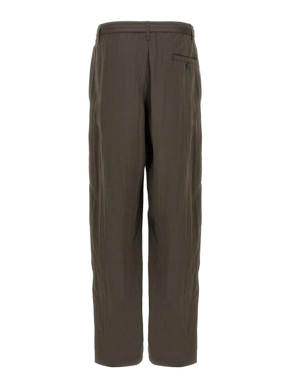 LEMAIRE: casual trousers online - Belted Pants