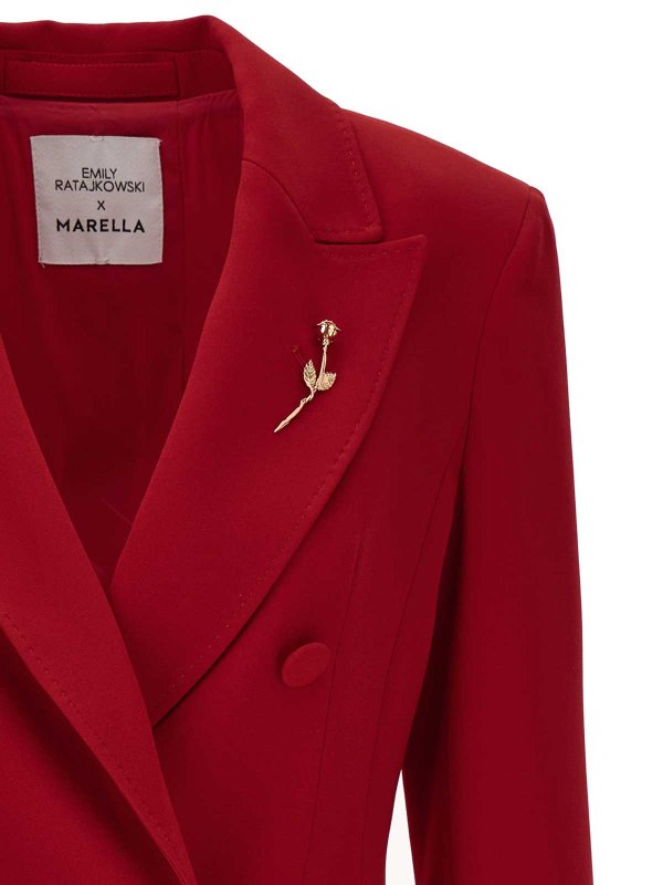The Best Shops MARELLA: Blazer - Blazer - Rojo