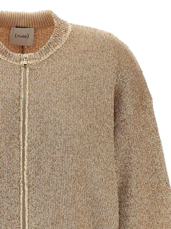 The Best Shops Nude: cardigans - Sequin Cardigan