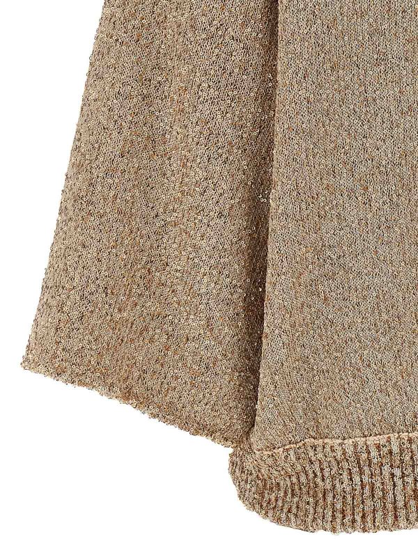 Sequin Cardigan shop online: Nude