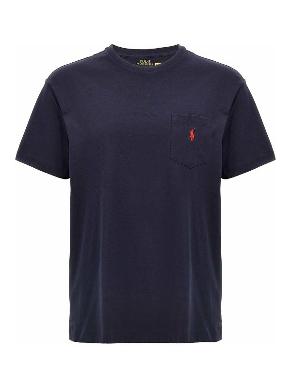 POLO RALPH LAUREN: T-shirts - T-Shirt - Bleu