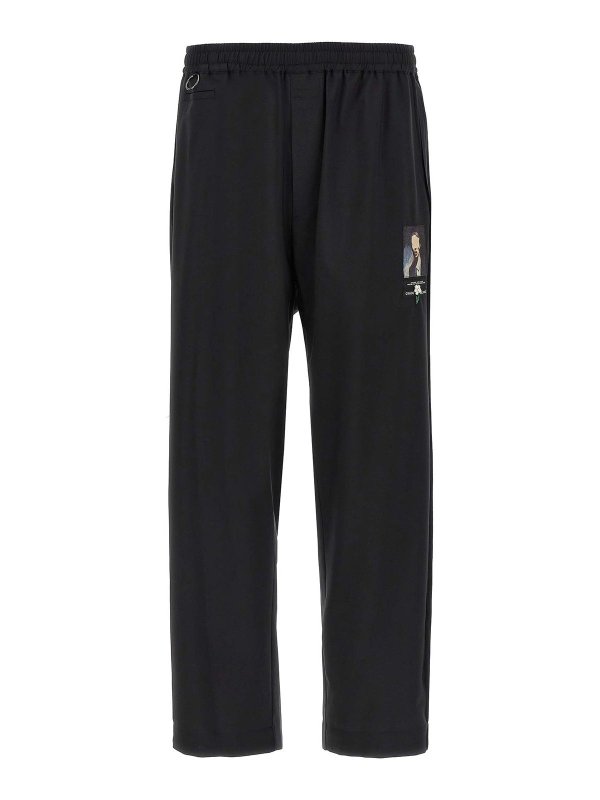UNDERCOVER: Pantalons casual - Pantalons Décontractés - Noir