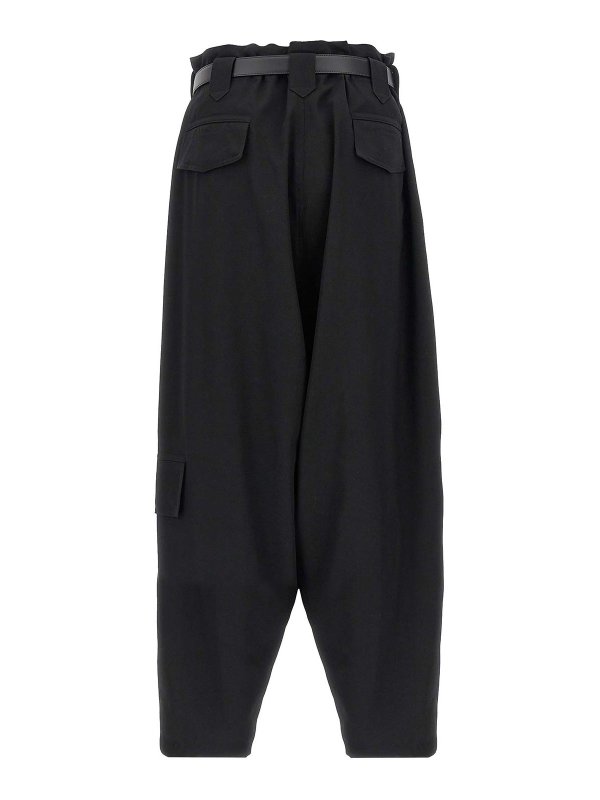 YOHJI YAMAMOTO: Pantalones casual online - Pantalón Casual - Negro