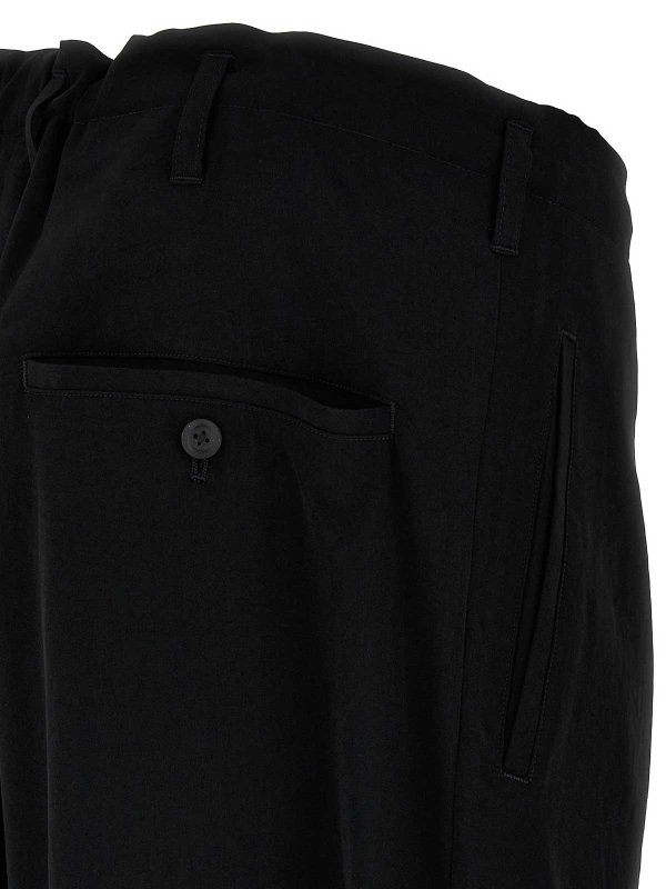 Casual Hose - Schwarz shop online: YOHJI YAMAMOTO