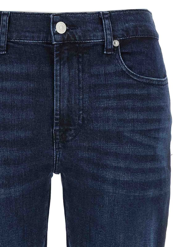 The Best Shops 7 FOR ALL MANKIND: スキニージーンズ - スキニージーンズ - ブルー