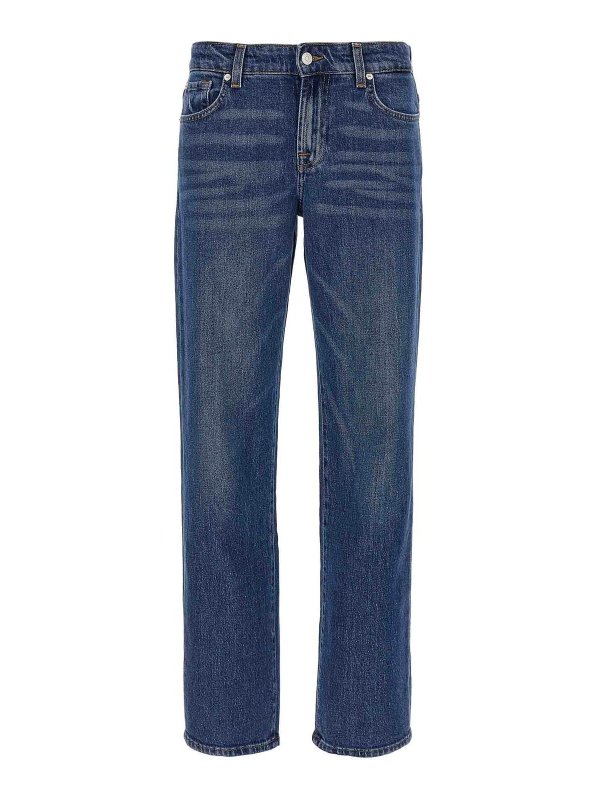 7 FOR ALL MANKIND: Bootcut - Bootcut Jeans - Blau