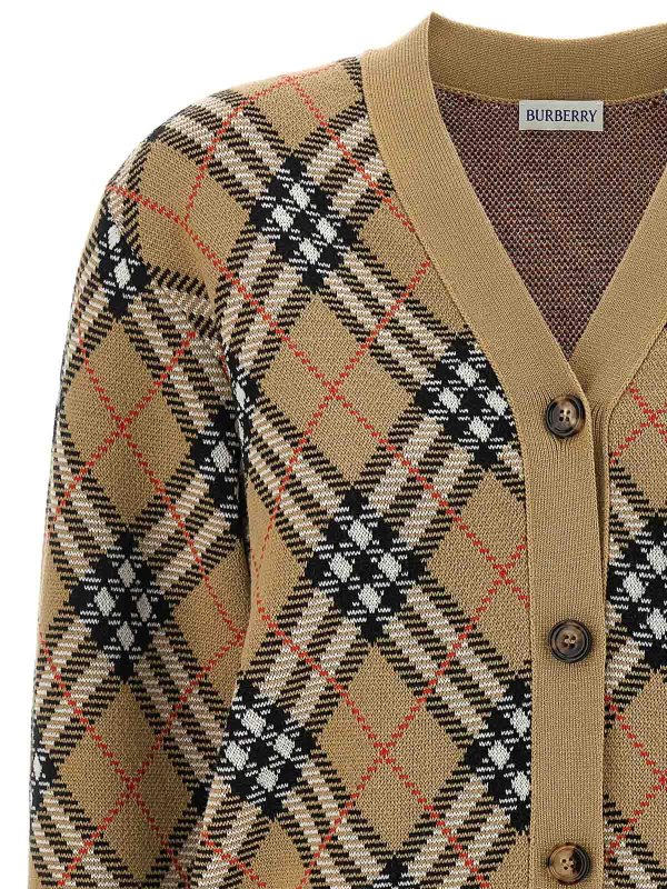 The Best Shops BURBERRY: cardigan - Controllo cardigan